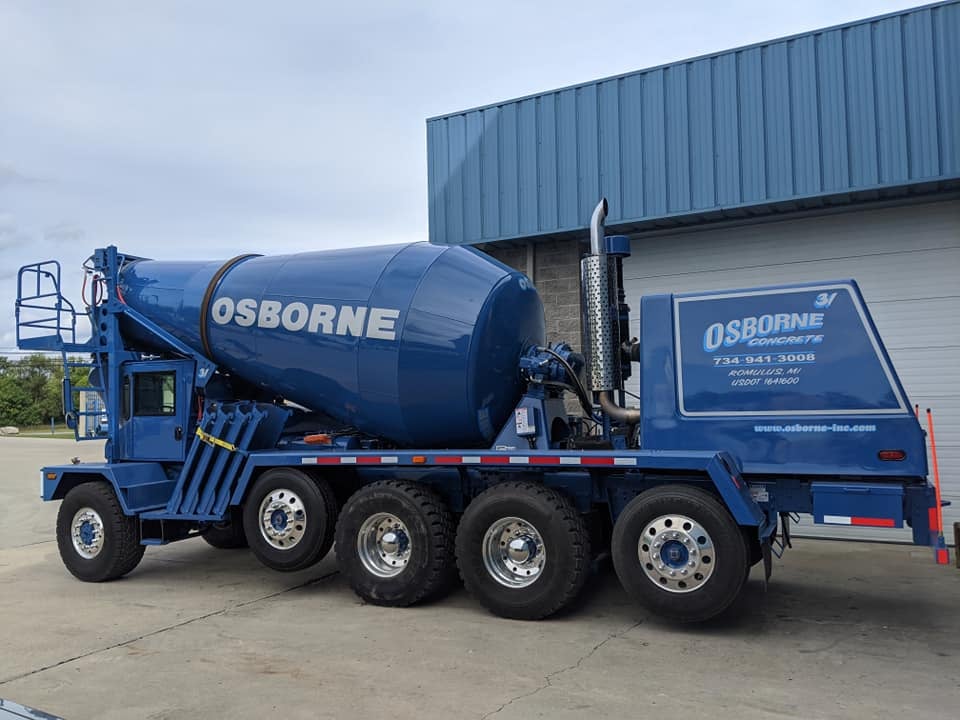 Ready Mix Concrete Mixer Truck Paint Jobs